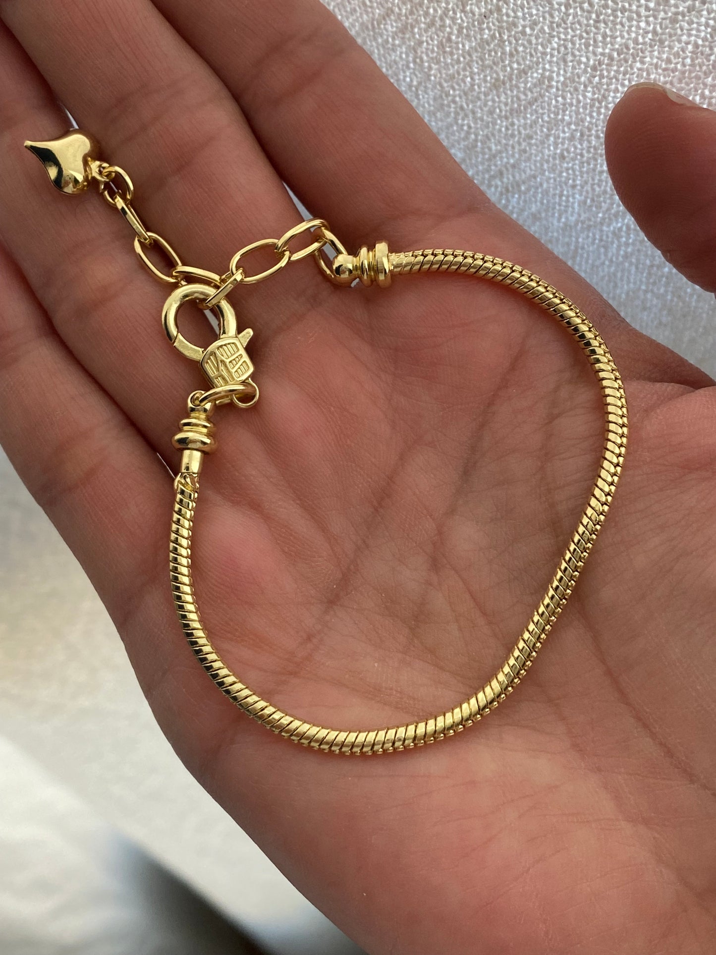 Pulsera charm gold