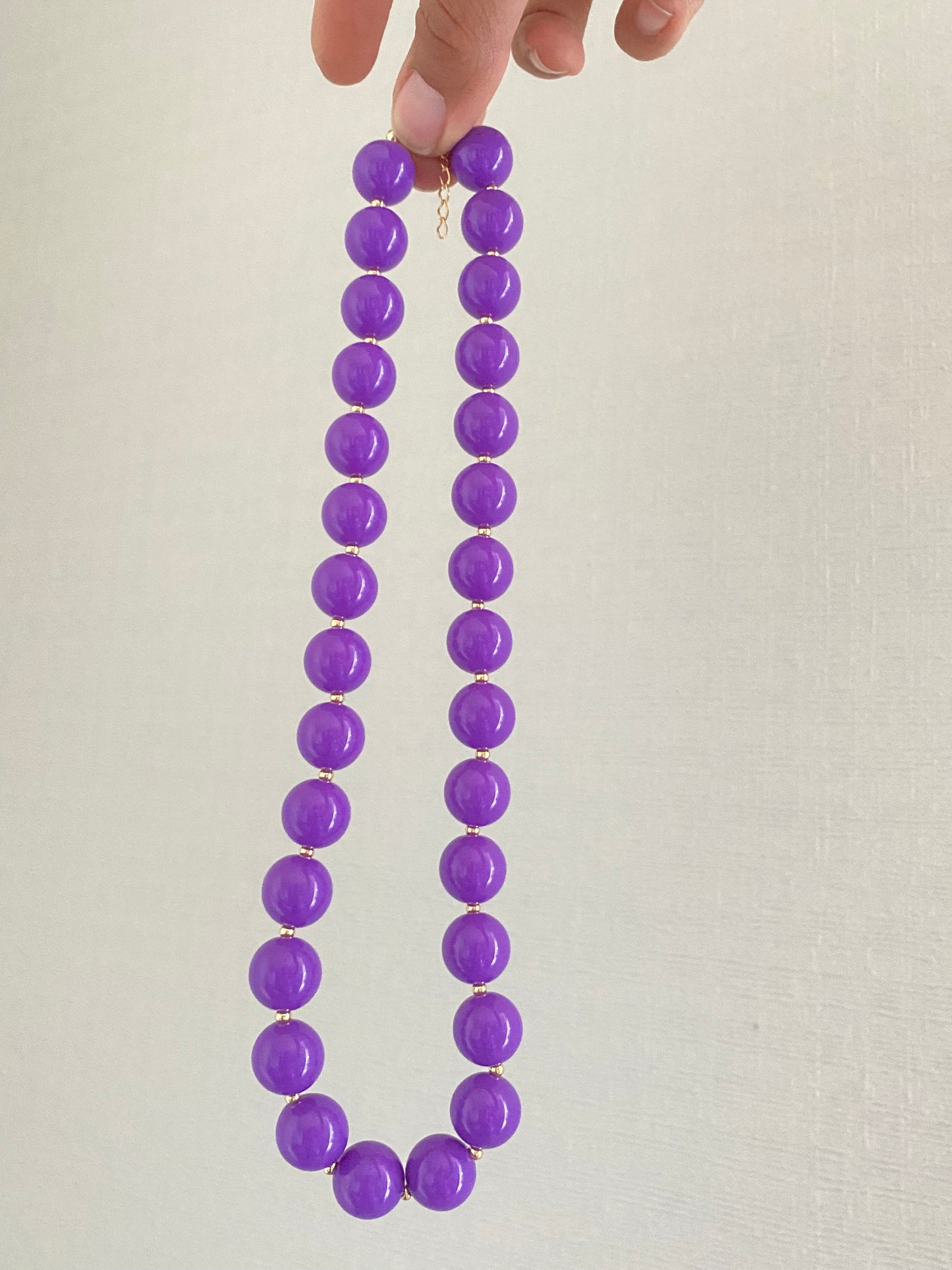 MAXI COLLAR PURPURA