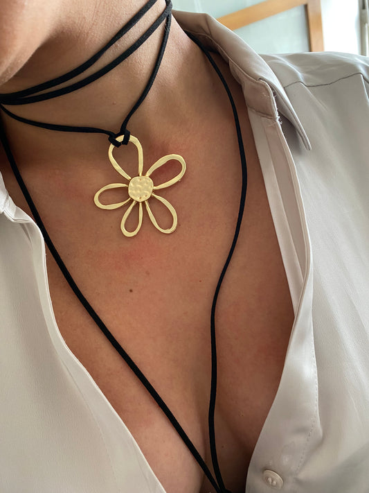Gamuzado flor