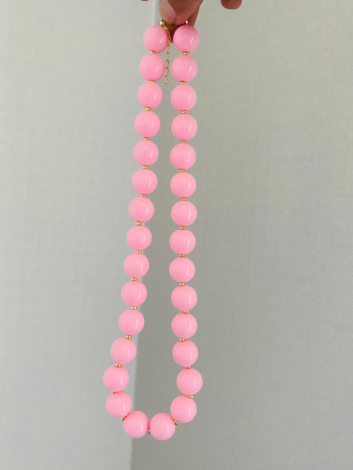 MAXI COLLAR ROSA